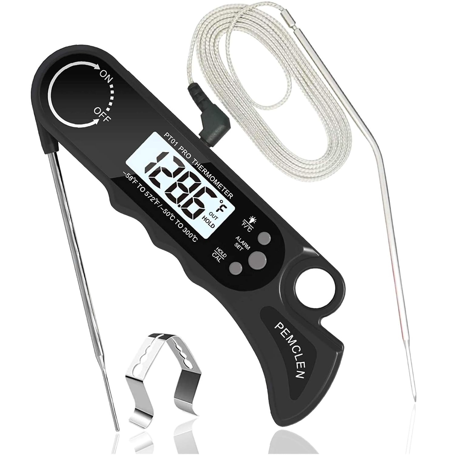 Generic Meat Thermometer, PEMCLEN Digital Instant Read Food