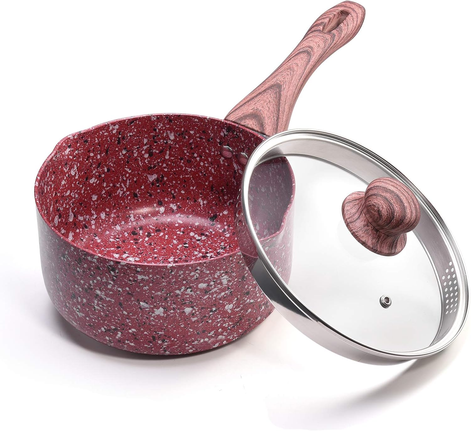 KOCH SYSTEME CS 3 Quart Saucepan with Lid CSK Nonstick Small Pot with