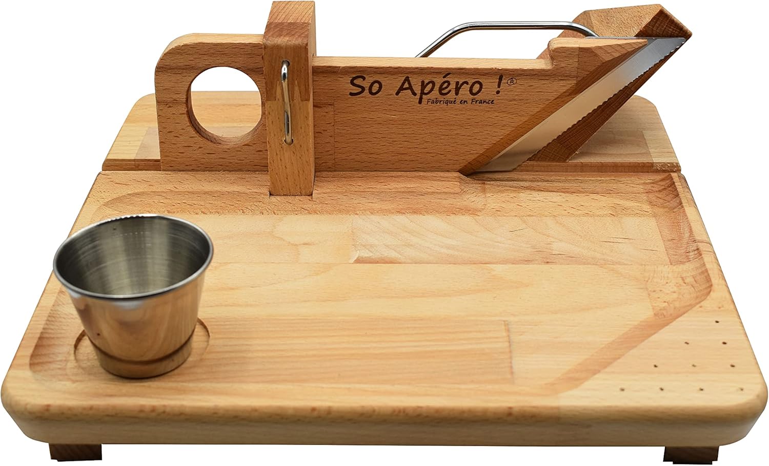 ROGER ORFEVRE So Apero Entertainment Center Salami, Sausage, Chorizo Knife Guillotine Slicer