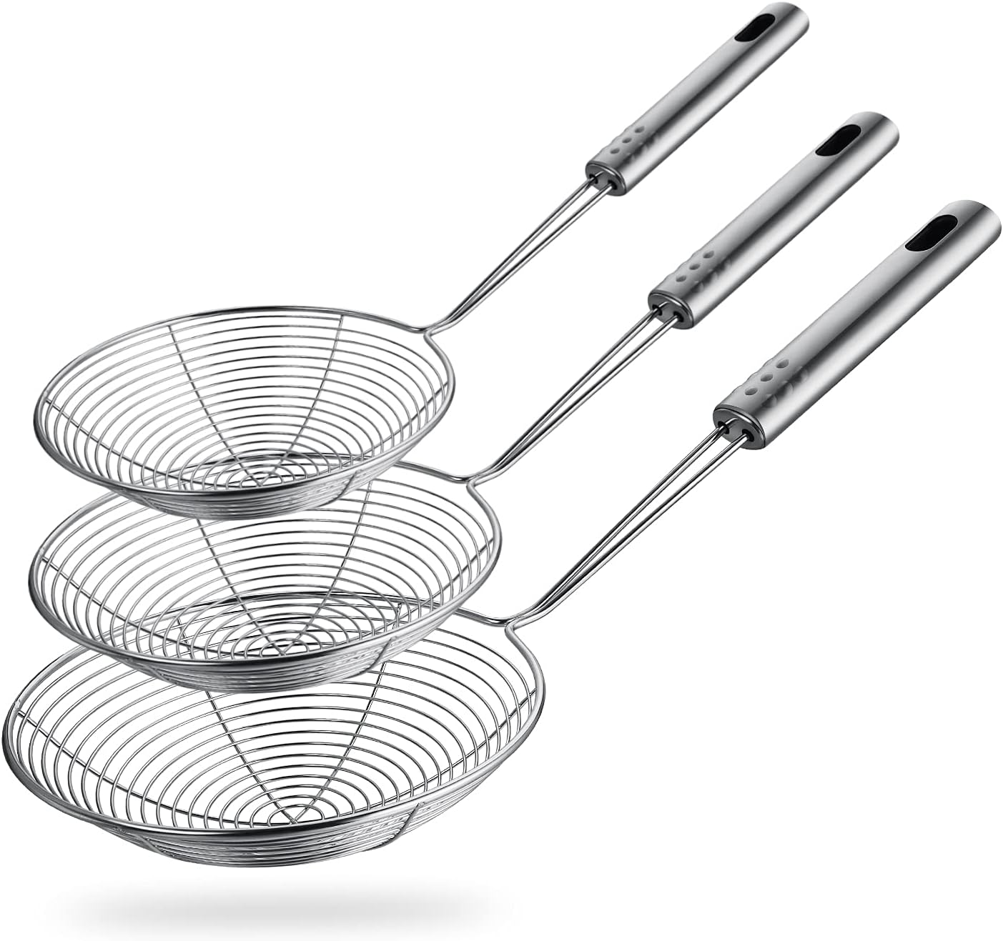HSimple Spider Strainer Skimmer Stainless Steel Strainer Spoon Ladle