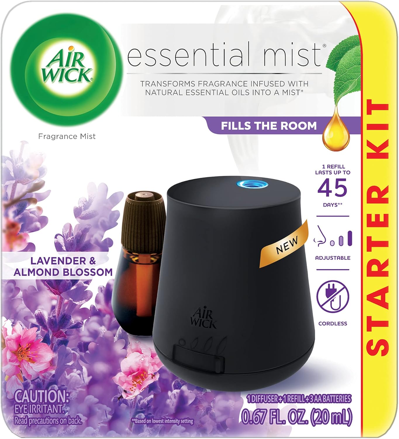 Generic Air Wick Essential Mist, Essential Oil Diffuser, Diffuser + 1