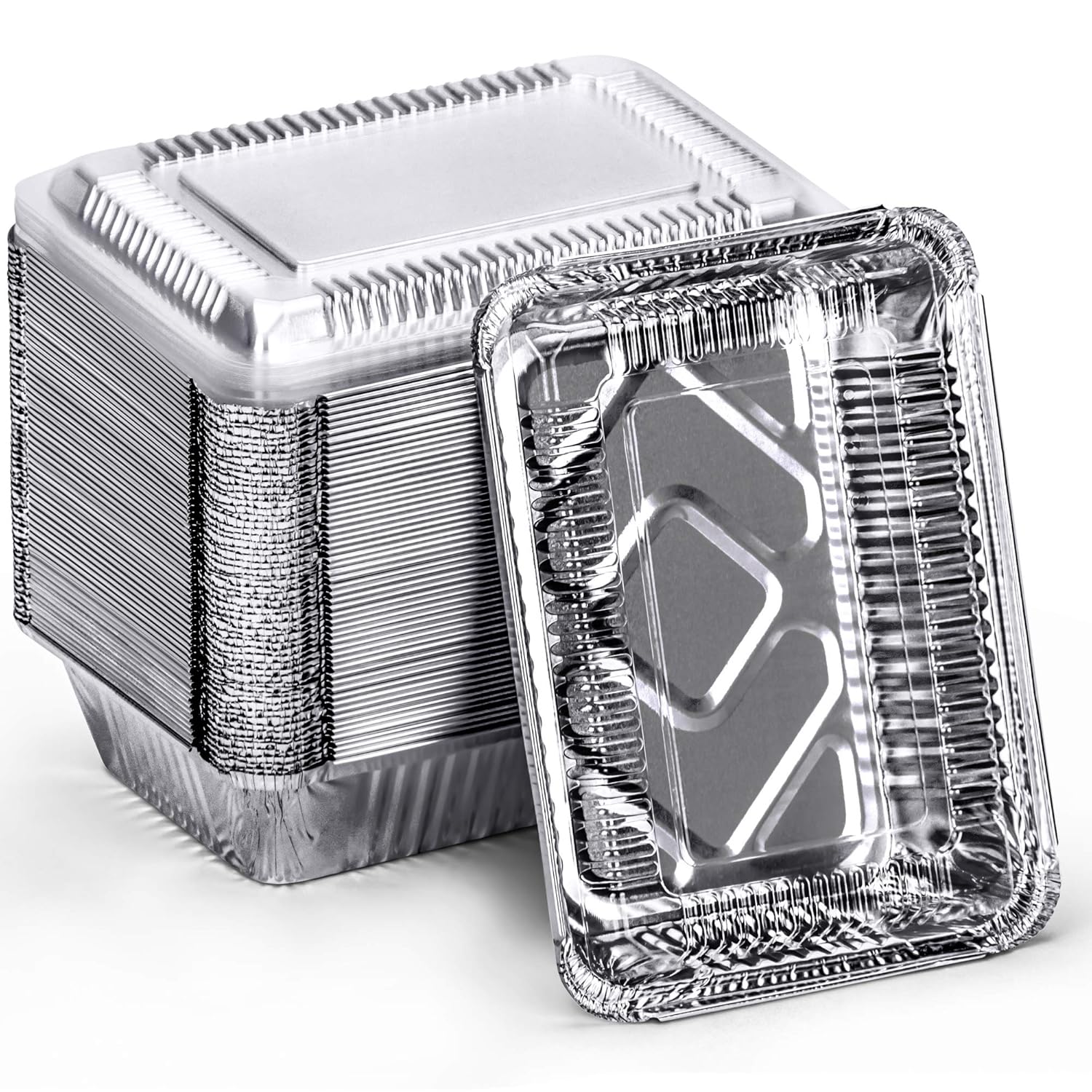 Generic DecorRack 42 Pack 2.25 lb Aluminum Pan Disposable, Heavy Duty