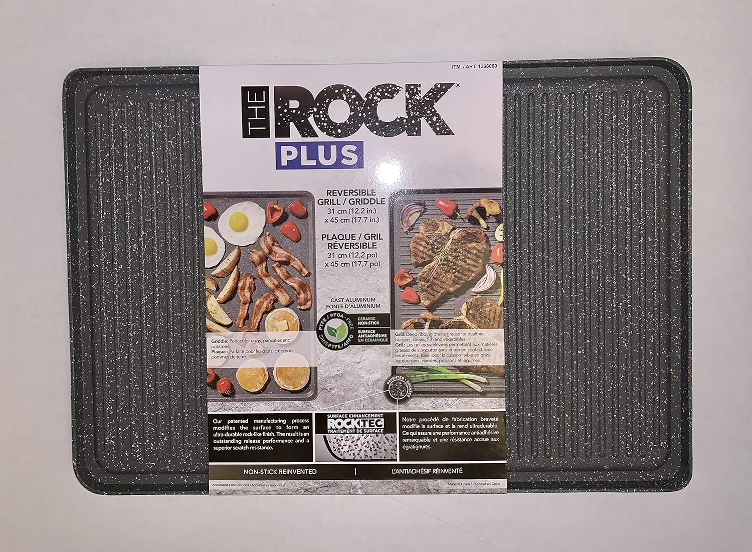 STARFRIT THE ROCK Reversible Grill/Griddle Pan